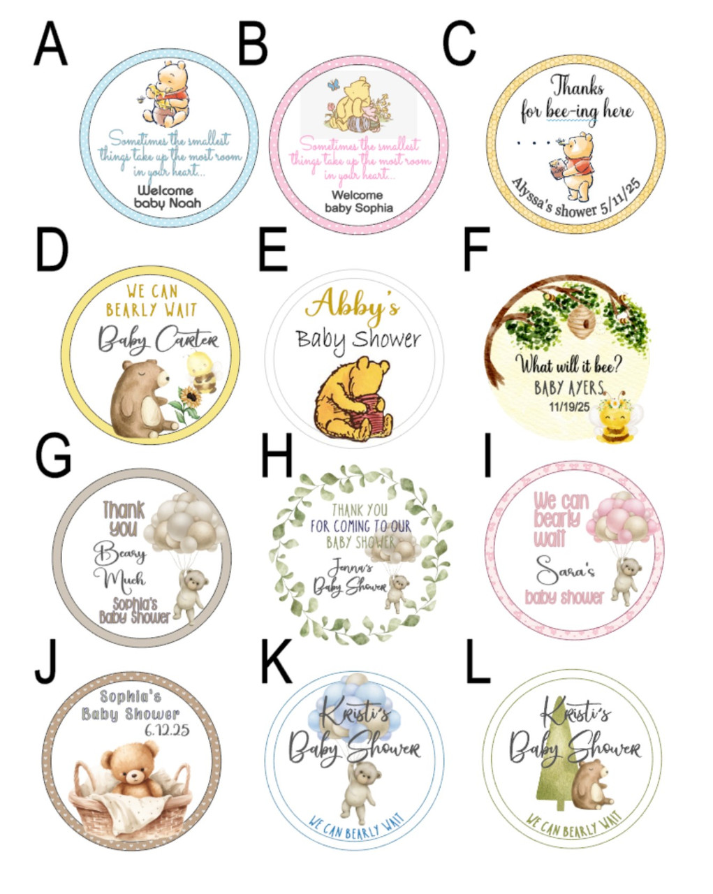Little Bear & Bee Mini Soap Party Favors